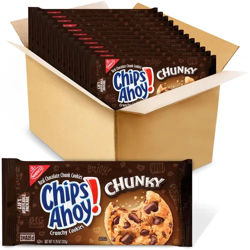 Miniatura 40 de NABISCO CHIPS AHOY! CHIPS AHOY! Galletas Originales de Chips de Chocolate, Tamaño para Fiestas, 25.3 oz