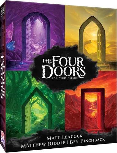 Happy Camper - The Four Doors | Juego cooperativo de Pandemic y Forbidden Island Creator | Perfecto para jugar en solitario, dos jugadores y grupos