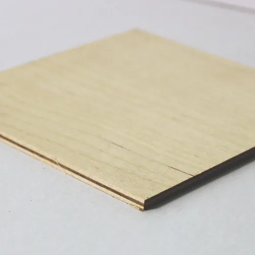 Miniatura 2 de Paneles de madera contrachapada de abedul báltico de 1/8" / 3mm para corte y grabado láser (12" x 12")