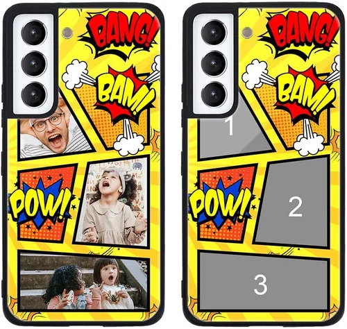 Miniatura 99 de Funda de teléfono personalizada para Samsung Galaxy S22+ / S22 Plus 5G, funda de TPU suave de vidrio templado antiarañazos personalizada con foto