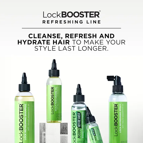 Miniatura 6 de Style Factor LockBOOSTER Aceite Hidratante para el Cuero Cabelludo – Hidratación Ligera con Menta y Aceite de Árbol de Té para Revitalizar Trenzas