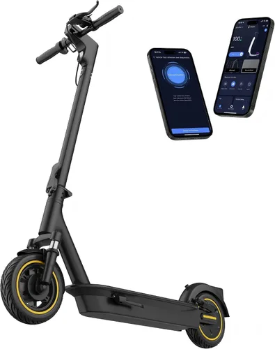 Miniatura 16 de VOLPAM Scooter eléctrico con neumático sólido de 8.5"/10", motor potente de 350 W/500 W y velocidad máxima de 19/22 MPH, alcance de 16 a 28 millas