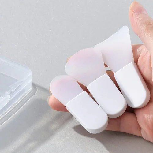 Miniatura 8 de Pinceles aplicadores de máscara facial, mini espátula de maquillaje, herramientas de belleza portátiles para barro facial, máscara cosmética