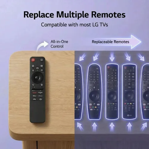 Miniatura 3 de para LG TV Remote Smart TV LG (modelos 2019-2025) Control de voz y función de puntero Compatible con televisores y modelos Arándano