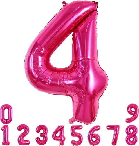 Miniatura 96 de TONIFUL 40 Inch Pastel Blue Number 8 Foil Balloons Large Mylar Foil Digital 8 Balloons for 8th Birthday, Gender Neutral Party, Baby Shower, Oro rosa