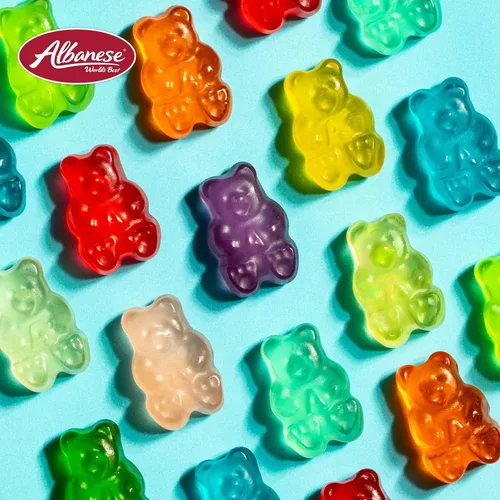 Miniatura 5 de Albanese World's Best Family Share - Paquete de 2 variedades (Ultimate 8 Flavor Gummi Bears, 25 onzas y 12 osos de goma de sabor, bolsa de 36 onzas)