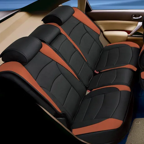 Miniatura 3 de Cojín de asiento FH Group tipo banco, de cuero sintético, ultracómodo, apto para la mayoría de los vehículos, camionetas, vehículos utilitarios