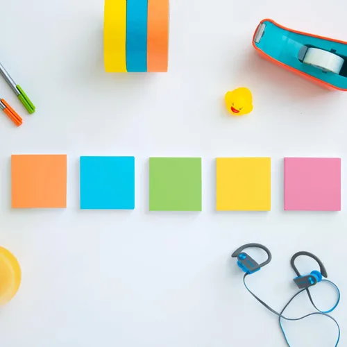 Miniatura 9 de Post-It Notas, Super Sticky, 3" x 3", 5ct - Multicolor