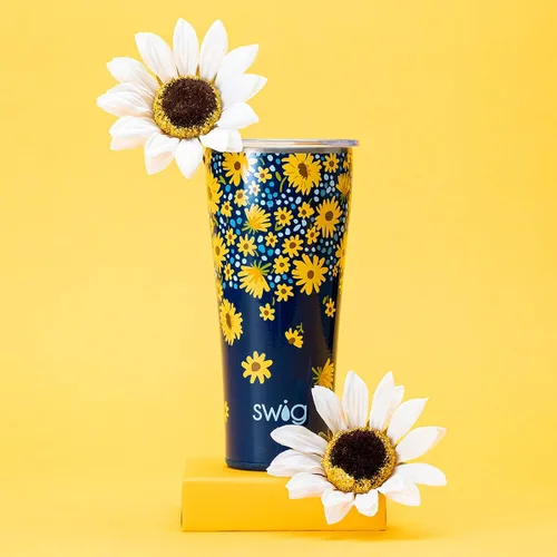 Miniatura 3 de Swig Life - Vaso térmico aislante de 32 onzas, taza de café para viajes con tapa, taza de café para viajes compatible con portavasos, acero Lazy