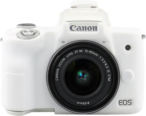 Miniatura 11 de Easy Hood Funda para Cámara para Canon EOS M50/M50 Mark II Cámara Digital, Funda de Silicona Suave Anti-Rayones Cubierta Protectora de Carcasa Rosa