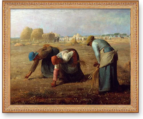 Miniatura 346 de A&T ARTWORK Campo de trigo con cipreses de Van Gogh Las reproducciones de arte clásico mundial, impresiones en lienzo giclée para decoración
