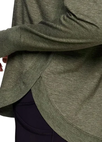 Miniatura 4 de RBX Active - Sudadera ligera de felpa francesa de manga larga para mujer