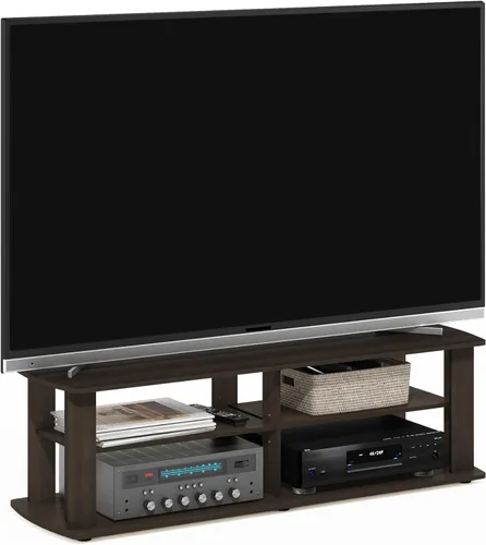 Miniatura 19 de Furinno JAYA - Soporte para TV, roble francés, gris/negro Roble Francés/Negro