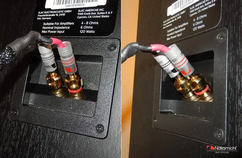 Miniatura 9 de Nakamichi Excel Series - Enchufes tipo banana chapados en oro de 24 quilates, calibre 18 AWG, tamaño de 0.157 in para altavoces, amplificador