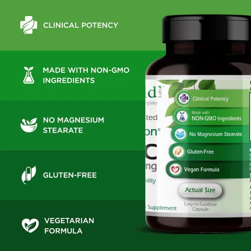 Miniatura 3 de Emerald Labs Zinc 25mg - Apoyo inmunológico, salud digestiva, apoyo oxidativo para el estrés - Fabricado con bisglicinato de zinc - Vegano y sin
