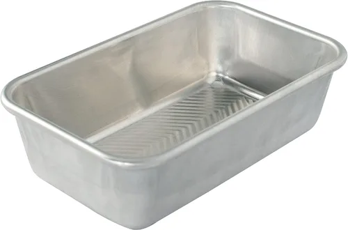 Nordic Ware Molde para pan con diseño de prisma, 1 paquete, natural
