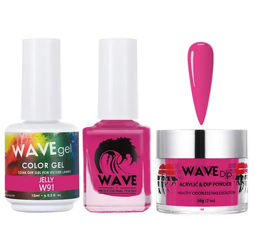 Miniatura 11 de WAVEGEL - Juego de gel de remojo, laca de uñas y polvo acrílico a juego - Colección Simplicity - #P109 Blizzard