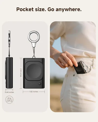 Miniatura 7 de Cargador portátil para Samsung Galaxy Watch 8/8 Classic/Ultra/7, cargador de 1800mAh para Samsung Watch FE/6/6 Classic/5/5 Pro/4/4 Classic/3/Active