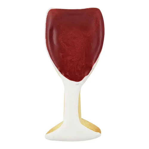 Miniatura 5 de R&M International 1978 Cortadores de galletas para bebidas, copa de martini, flauta de champán, botella de champán, botella, copa de vino, vaso