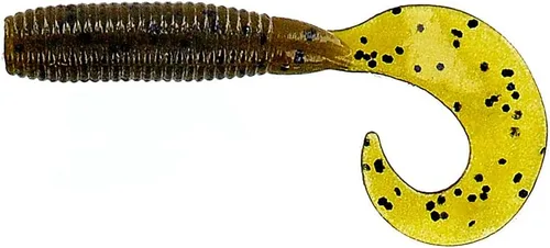 Miniatura 3 de Yamamoto 5 Señuelos Single Tail Grub Swimbait de Plástico Suave para Pesca Deportiva con Acción de Rizado de Cola - Paquete de 20