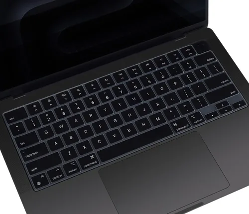 Miniatura 13 de Funda de teclado coreano para Apple MacBook Air 2025 2024 2023 con chip M4 M3 M2 de 15.3 pulgadas A3241 A3114 A2941, MacBook Air de 13.6 pulgadas