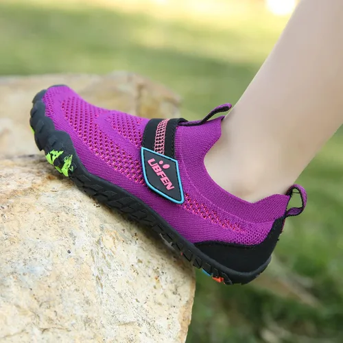Miniatura 6 de UBFEN - Zapatos para el agua para niños y niñas zapatos acuáticos y livianos de secado rápido para ir a la playa practicar deportes hacer natación e