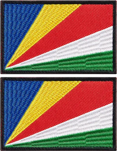 Miniatura 28 de stidsds Paquete de 2 parches de bandera de Sudáfrica, parches bordados, banderas sudafricanas, parche táctico militar para ropa, sombrero, mochilas