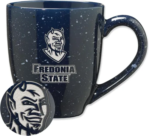 Miniatura 415 de Rico Industries NCAA Virginia Tech Hokies Maroon - Taza de café de cerámica grabada con láser, color del equipo, 16 onzas