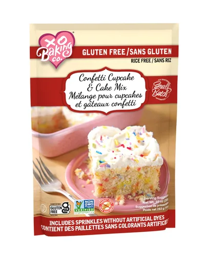 Miniatura 18 de XO Baking Co. Mezcla gourmet para pastel de chocolate sin gluten; sin OMG, Kosher; sin arroz, sin soya; sin lácteos; sin maní; sin conservantes; sin