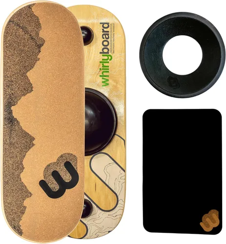 Miniatura 9 de Whirly Board - Tabla de equilibrio amplia para escritorio de pie - Tabla de equilibrio antifatiga para escritorios de pie Cinta de agarre de goma