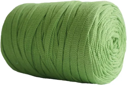 Miniatura 42 de 1 Uds. 8.82 oz 8.1 oz Soild Color Fancy Hilos DIY Bolsa Bolso Alfombra Cojín Algodón Tela Camiseta Hilo Tejer Hilo de Crochet Cesta de Cueva