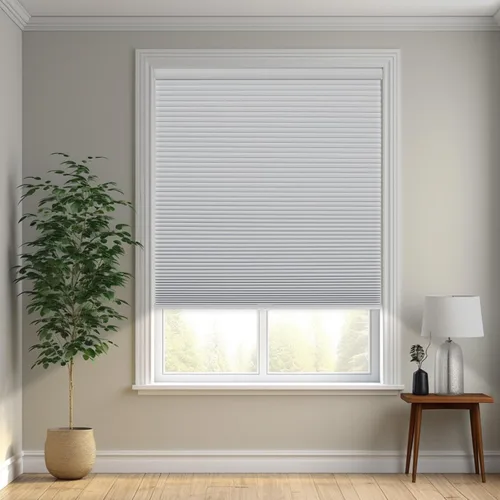 Miniatura 5 de Changshade CEL33WT72C - Persiana opaca sin cables, con el diámetro de panales de 1.5 pulgadas, para oscurecer la habitación, pantalla plisada