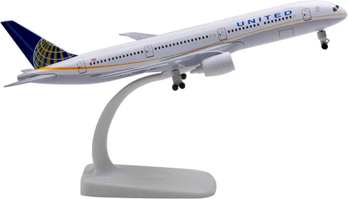 Avión 1:300 Escala B787 Modelo Avión Metal Aleación para Regalo y Decoración