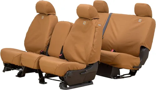 Miniatura 2 de Covercraft Carhartt SeatSaver - Fundas de asiento personalizadas Se adapta a Ford F-250/F-350 1999-2002 Asiento de banco de 1ª fila 40/20/40