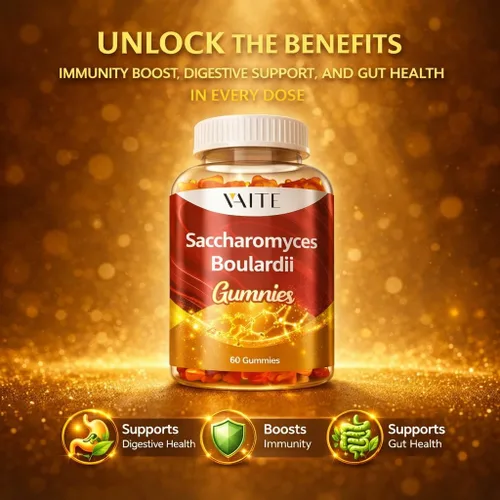 Miniatura 2 de Saccharomyces Boulardii Probióticos 500mg – Suplementos de salud intestinal y apoyo Candida, probióticos para mujeres y hombres, apoyo digestivo e