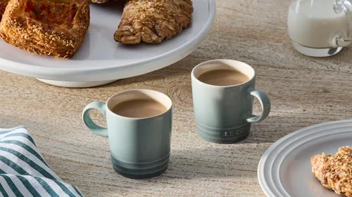 Miniatura 5 de Le Creuset - Taza pequeña de cerámica para expreso, 3 onzas, alcachofa Artichaut