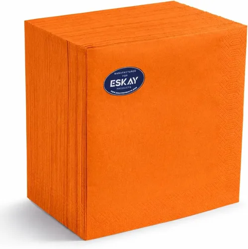 Miniatura 24 de Servilletas desechables rojas de 3 capas, 125 unidades, servilletas de papel para cócteles y fiestas para bodas, cumpleaños, bares y eventos, hechas