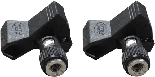 Miniatura 2 de Audio 2000s MC417N2 Soporte universal para micrófono con adaptador (paquete de 2)