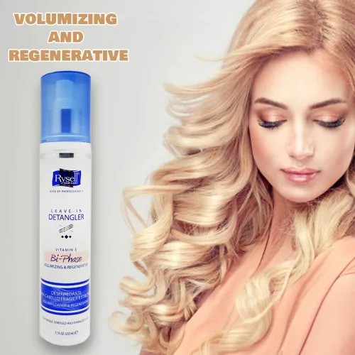 Miniatura 3 de Desenredante sin enjuague para el cuidado del cabello. Regeneradora y voluminizadora. Las proteínas de seda suavizan, hidratan y fortalecen tu