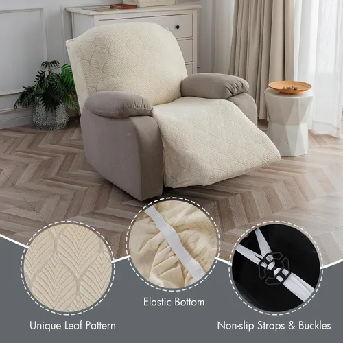 Miniatura 3 de Funda para Silla Reclinable 100% Impermeable, 1 Pieza Fundas Elásticas para Sofá Reclinable Lavables para Silla Reclinable para Mascotas, Perros