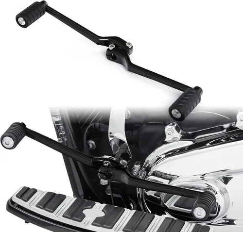 Miniatura 21 de TCMT Pedal de palanca de cambios de talón delantero izquierdo para Harley Touring Road King Road Street Electra Glide 1988-2025 FL Softail 1986-2017
