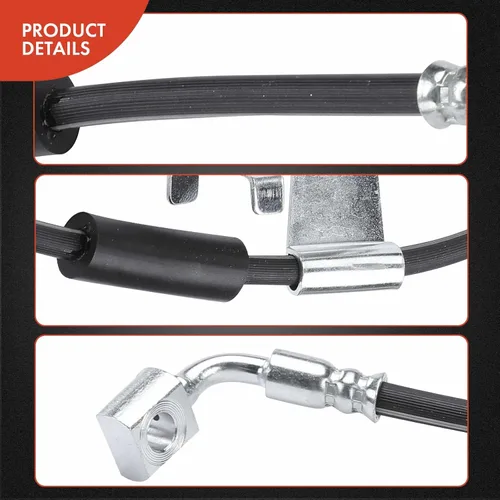 Miniatura 5 de A-Premium Mangueras hidráulicas de freno delantero compatibles con los modelos Chevy, GMC y Cadillac, Silverado/Sierra 1500, Tahoe, Yukon (XL)