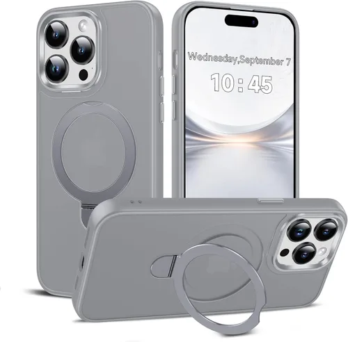 Miniatura 61 de LeYi para iPhone-13 Funda/iPhone-14 Fundas: con soporte para MagSafe i Phone 13Funda con anillo magnético iPhone14 iPhone13 Cubierta Funda para Negro