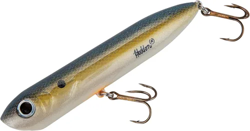 Heddon Chug'N Spook Popper - Señuelo de pesca para agua salada y agua dulce G-Finish Foxy Shad