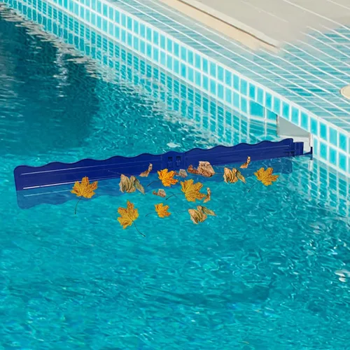 NICENICY Brazo de desnatador de piscina, protector de desnatador, desnatador de piscina, desnatador de piscina manos libres para recoger escombros,