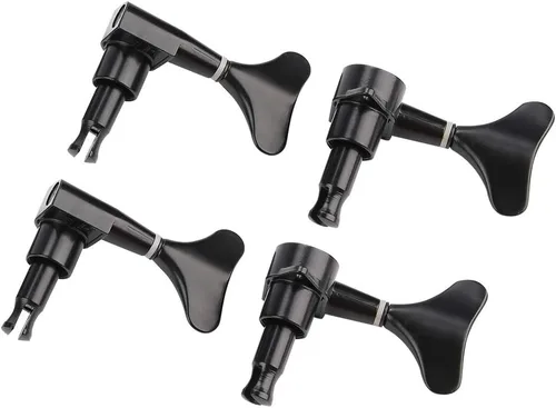 Miniatura 2 de VBESTLIFE 2L 2R cabezas de máquina de bajo eléctrico, clavijas dominantes selladas de afinación de la cuerda del sintonizador para bajo eléctrico