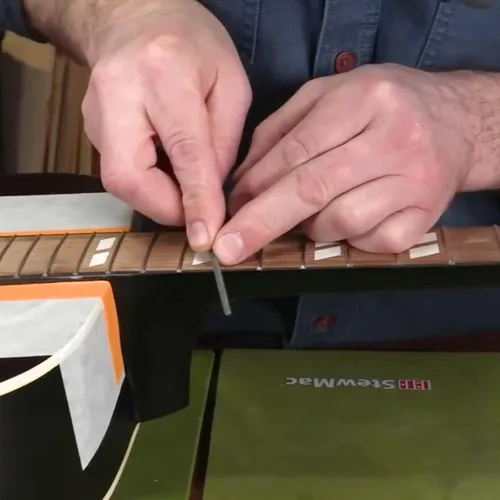 Miniatura 5 de StewMac Lima para Trastes de Guitarra - Arregla de Forma Segura y Rápida Trastes Agudos y Brotes de Traste - Para Redondear, Dar Forma y Suavizar