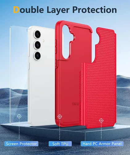 Miniatura 579 de FNTCASE Funda para iPhone 17 Pro: Fundas delgadas translúcidas de color azul claro compatibles con MagSafe, protección completa de la cámara