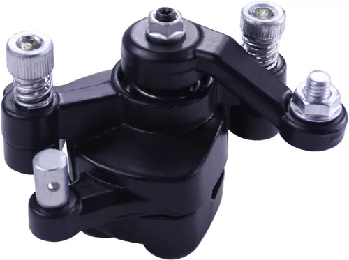 Miniatura 9 de Pinza de freno de disco delantero y almohadilla para MBX10 MBX11 80cc MM-B80 105cc MM-B105 CT100U CC100X Trail Mini Bike 47 49cc Mini ATV Gas Negro
