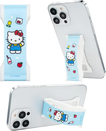 Miniatura 18 de LOVEHANDLE PRO Premium Phone Grip - Correa de silicona para teléfono - Soporte magnético para teléfono y soporte para teléfono inteligente y tableta